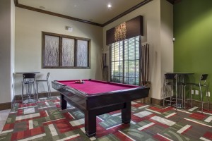 One Bedroom Apartments for rent in San Antonio, TX - Clubhouse Pool Table 